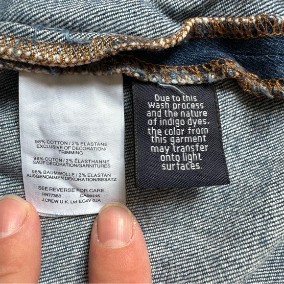 ✨ Madewell Stretch Denim Straight Mini Skirt: Step-Hem Edition - Picture 8 of 12